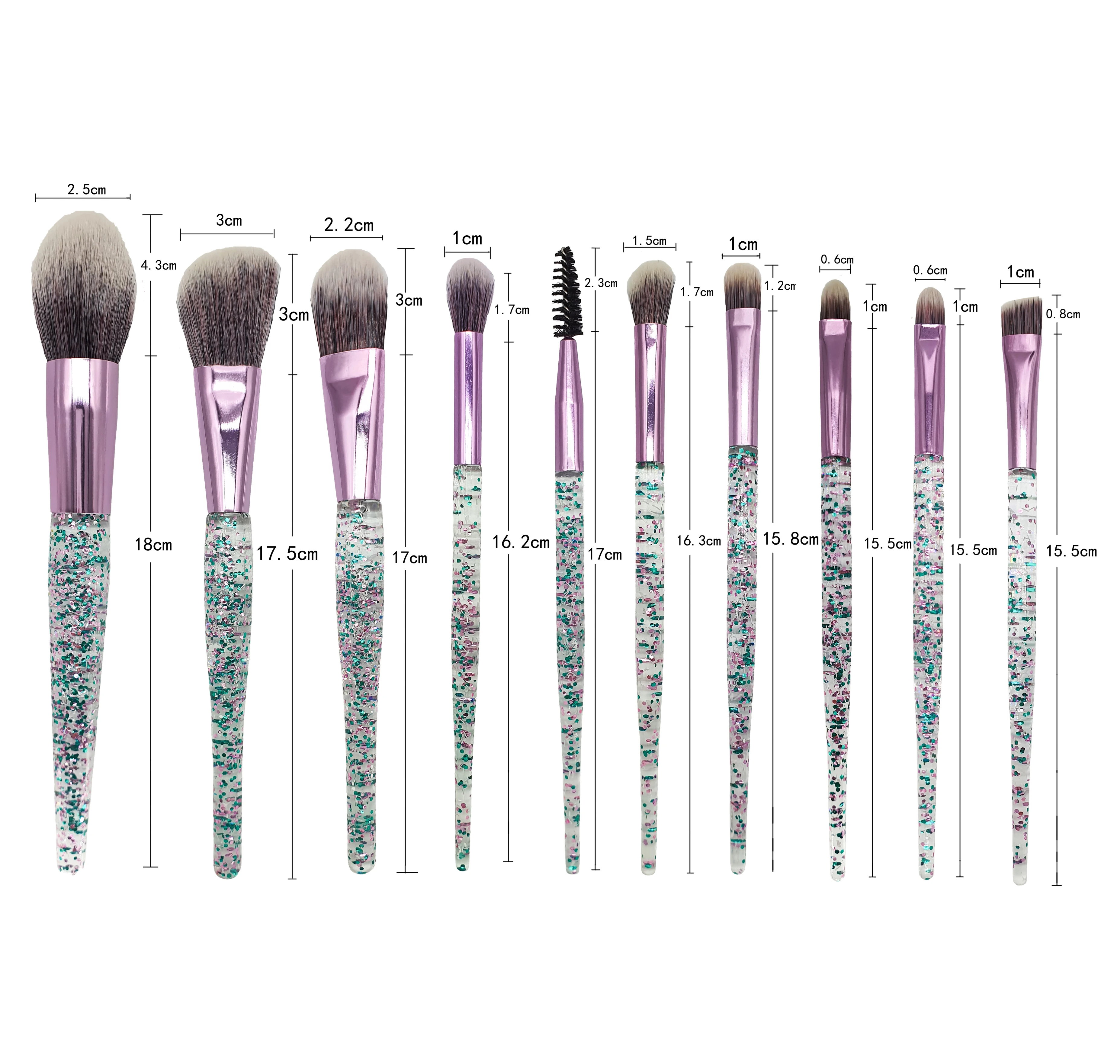 10Pcs Makeup Brushes Set Eye Shadow Foundation Powder Eyeliner Eyelash Lip Make Up Brush Cosmetic Beauty Tool Kit Hot
10Pcs Makeup Brushes Set Eye Shadow Foundation Powder Eyeliner Eyelash Lip Make Up Brush Cosmetic Beauty Tool Kit Hot