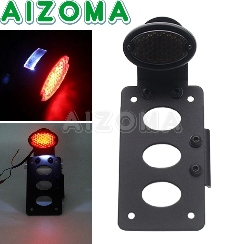For Harley Honda Kawasaki BMW Yamaha Suzuki Ducati Aprilia Motorcycle Retro Led License Plate Bracket Brake Tail Light
For Harley Honda Kawasaki BMW Yamaha Suzuki Ducati Aprilia Motorcycle Retro Led License Plate Bracket Brake Tail Light