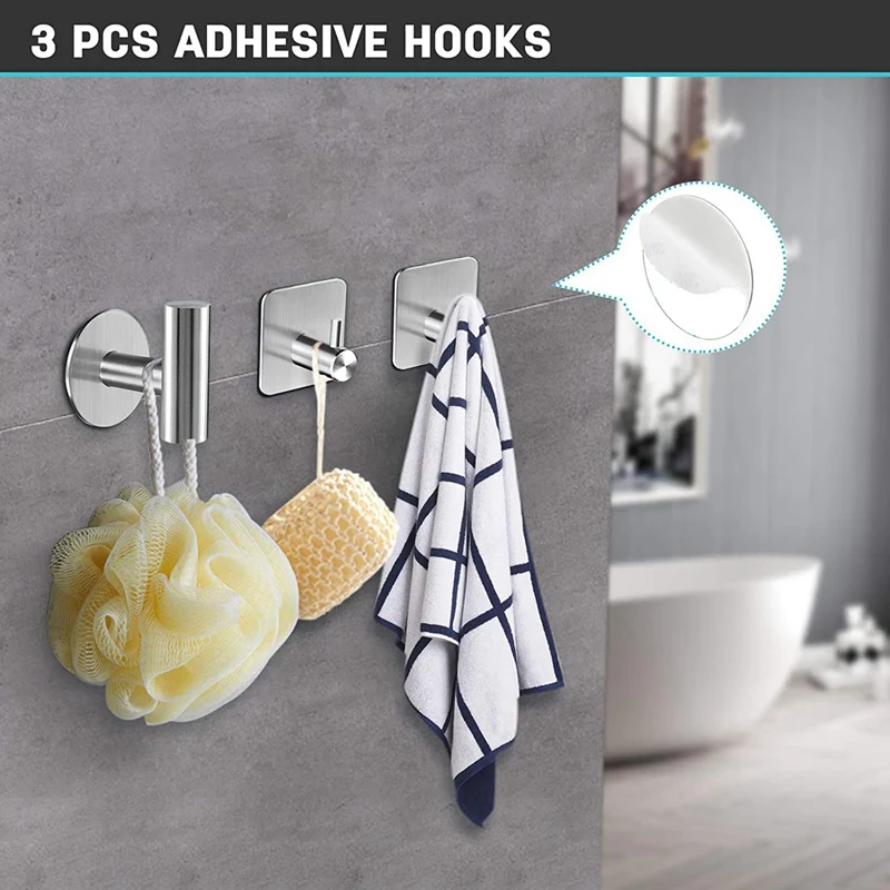 Bathroom Hardware Set, Towel Bar Set,Bathroom Hardware Accessories Set Include 16inch Bathroom Towel Rack
Bathroom Hardware Set, Towel Bar Set,Bathroom Hardware Accessories Set Include 16inch Bathroom Towel Rack