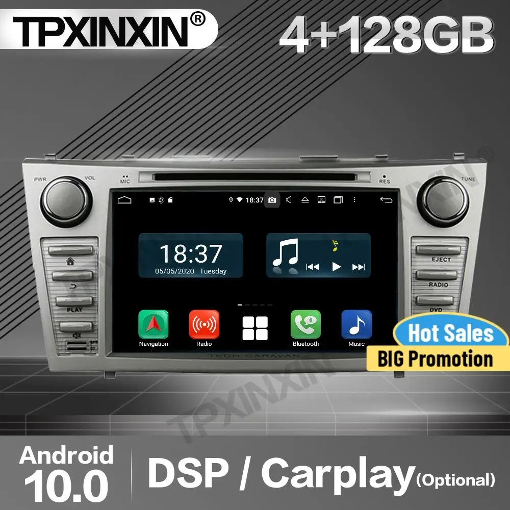 Автомагнитола Apple Carplay, 128 ГГц, 2 Din, стереоприемник, Android, для Toyota Camry 2007-2010 2011, головное устройство с GPS-Навигатором, проигрывателем, аудиоприемн...
Автомагнитола Apple Carplay, 128 ГГц, 2 Din, стереоприемник, Android, для Toyota Camry 2007-2010 2011, головное устройство с GPS-Навигатором, проигрывателем, аудиоприемн...