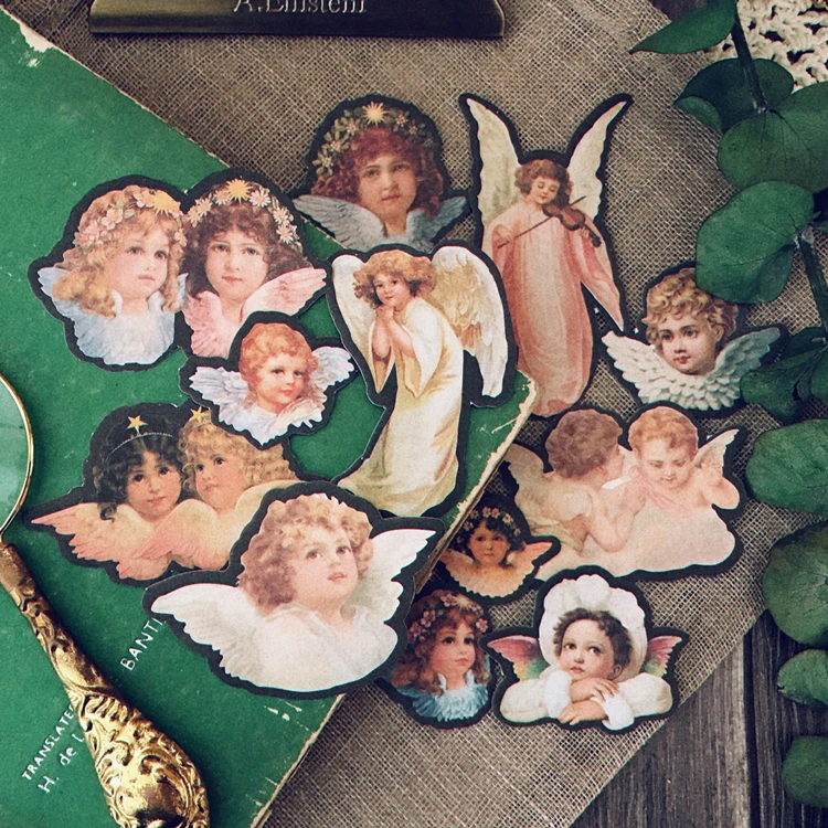 12Pcs/Pack Vintage Fairy Angel Wove Paper Sticker DIY Craft Scrapbooking Album Junk Journal Planner Decorative Stickers
12Pcs/Pack Vintage Fairy Angel Wove Paper Sticker DIY Craft Scrapbooking Album Junk Journal Planner Decorative Stickers