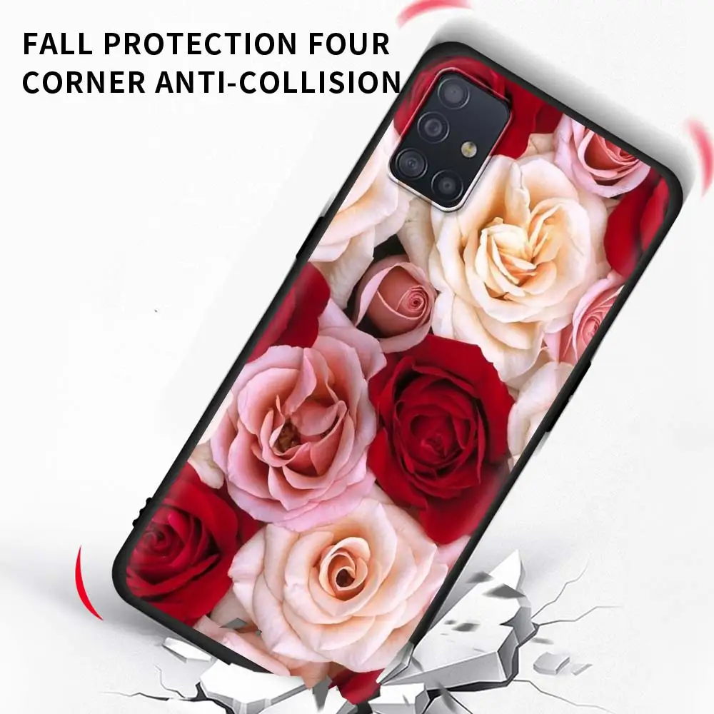 Sunflower Rose Tpu Phone Case for Samsung Galaxy A51 A71 A21s A21 A31 A32 A41 A11 A01 M30s M31 M31s Soft Funda Cover
Sunflower Rose Tpu Phone Case for Samsung Galaxy A51 A71 A21s A21 A31 A32 A41 A11 A01 M30s M31 M31s Soft Funda Cover