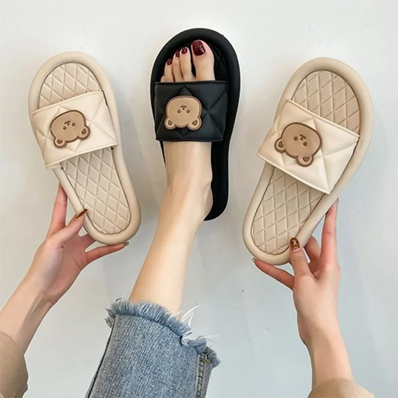 Тапочки teddy bear женские, обувь, тарелки, плоская летняя, Повседневная пляжная обувь для пар
Тапочки teddy bear женские, обувь, тарелки, плоская летняя, Повседневная пляжная обувь для пар
