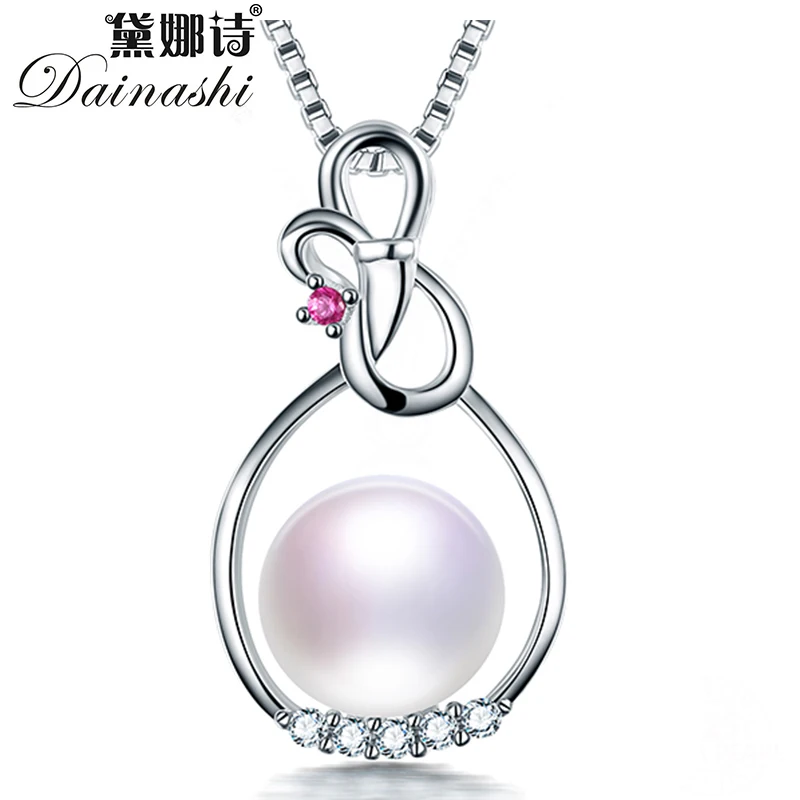 Dainashi Fashion 925 Sterling Silver Zircon Pendant Necklace High Quality 100% Genuine Natural Freshwater Pearl Necklace Women
Dainashi Fashion 925 Sterling Silver Zircon Pendant Necklace High Quality 100% Genuine Natural Freshwater Pearl Necklace Women