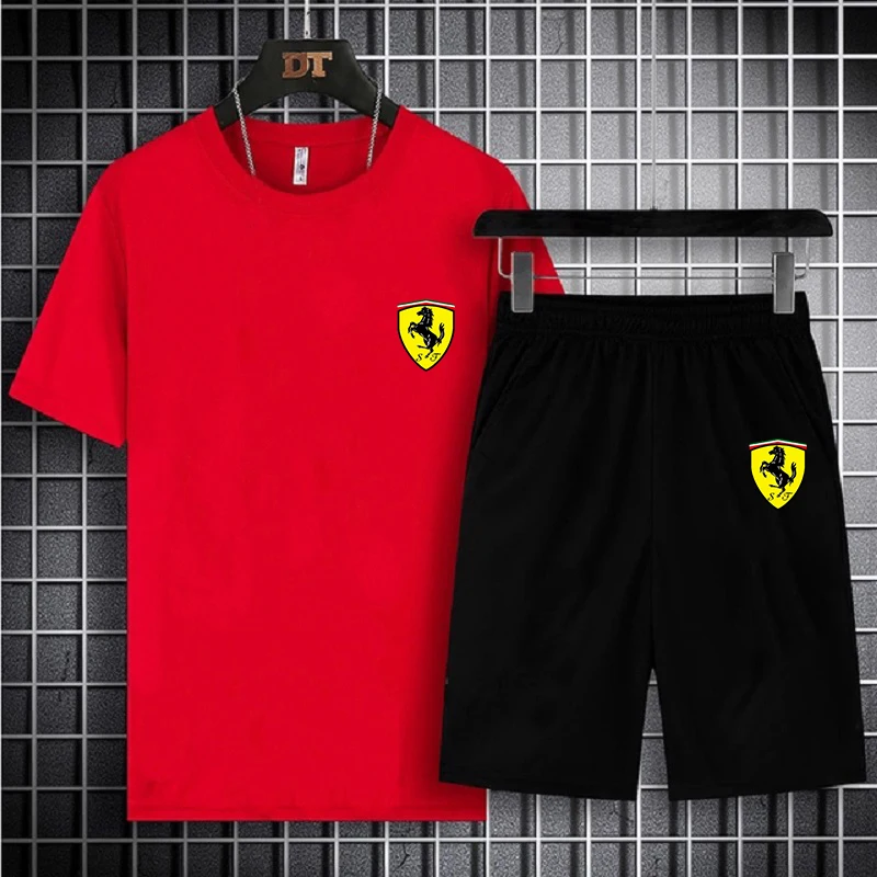 2021Men Short Sleeve Shorts Suit Mesh Round Neck Sportswear Running Fitness Workout T-shirt Summer New
2021Men Short Sleeve Shorts Suit Mesh Round Neck Sportswear Running Fitness Workout T-shirt Summer New
