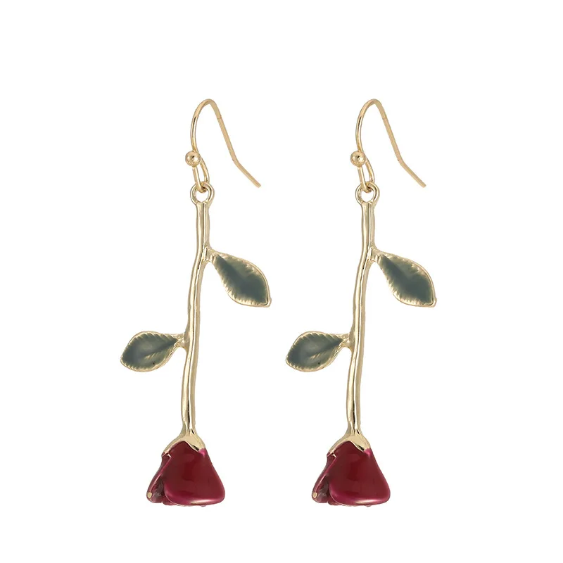 Fashionable Geometric Two-Color Flower Dangle Earrings Bohemian Style Long Women's Earrings Party Accessories 
Fashionable Geometric Two-Color Flower Dangle Earrings Bohemian Style Long Women's Earrings Party Accessories