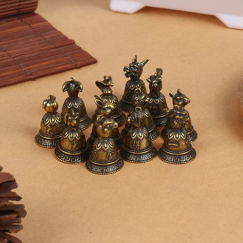 1pcs Metal Chinese Zodiac Animal Small Bell Small Model Statue Crafts Ornament Miniatures Home Decoration Animal Statue
1pcs Metal Chinese Zodiac Animal Small Bell Small Model Statue Crafts Ornament Miniatures Home Decoration Animal Statue