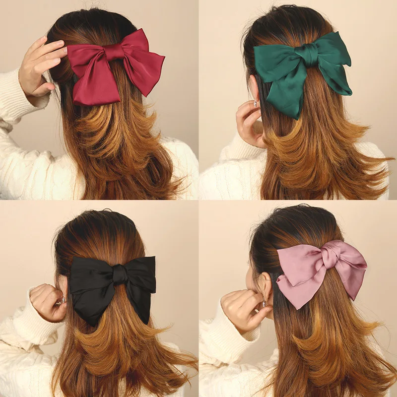 Oversize Knot Barrettes for Women Solid Big Bowknot Hairpins Lolita Style Hair Accessories Pink Knot Hair Clips Headdress Girls
Oversize Knot Barrettes for Women Solid Big Bowknot Hairpins Lolita Style Hair Accessories Pink Knot Hair Clips Headdress Girls