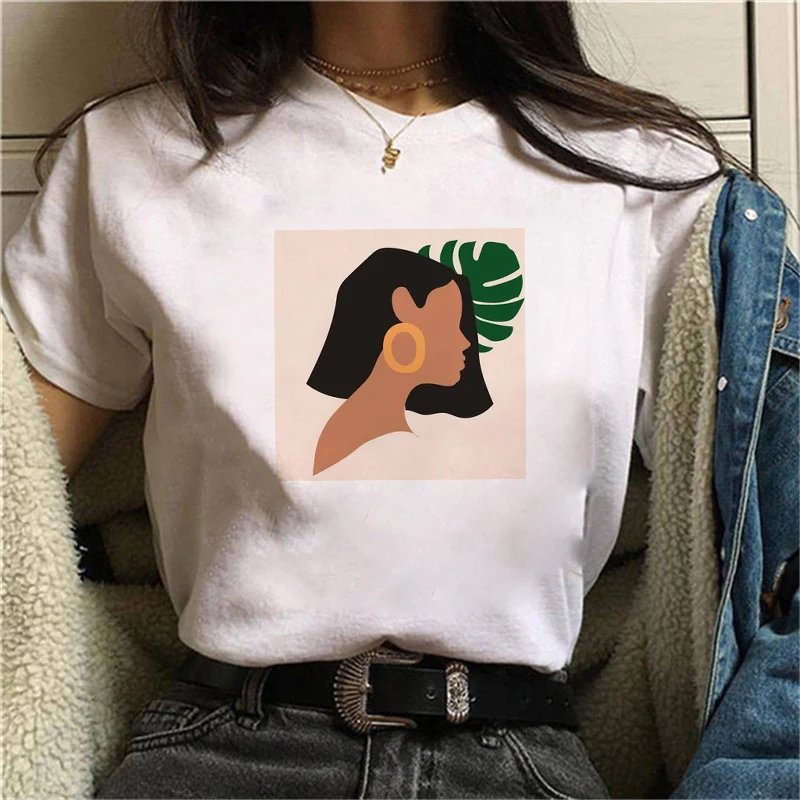 Women Vintage Abstract Print Summer New Fashion Casual Women Tops Tee Harajuku Female Feminist O-neck T-shirt
Women Vintage Abstract Print Summer New Fashion Casual Women Tops Tee Harajuku Female Feminist O-neck T-shirt