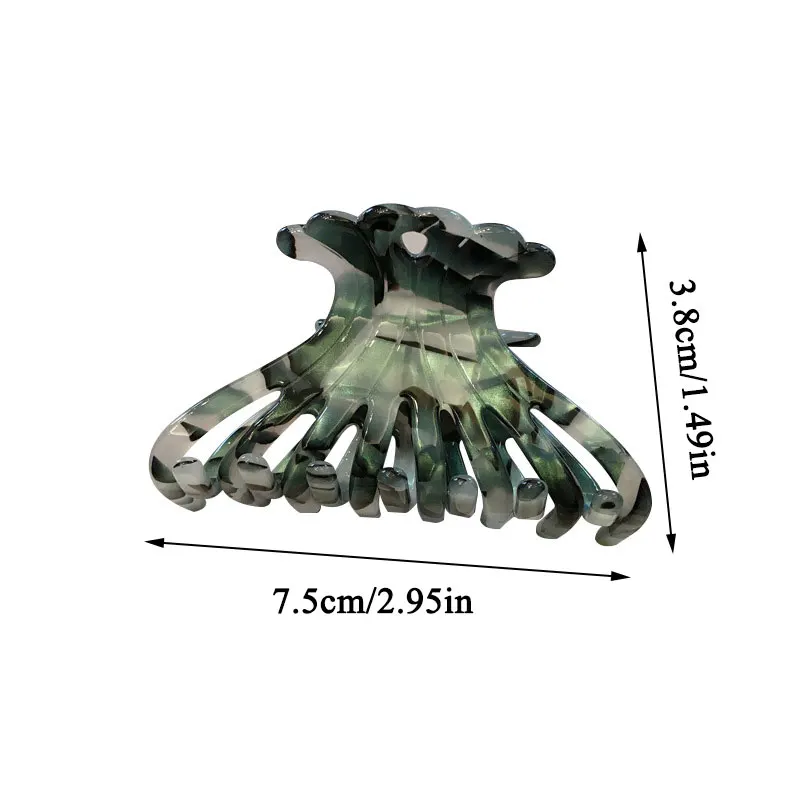 Korean Style Hair Accessories Acetate Large Hair Claws Big Geometric Hairpin Vintage Acrylic Hair Clip Hollow Hair Claw For Girl
Korean Style Hair Accessories Acetate Large Hair Claws Big Geometric Hairpin Vintage Acrylic Hair Clip Hollow Hair Claw For Girl