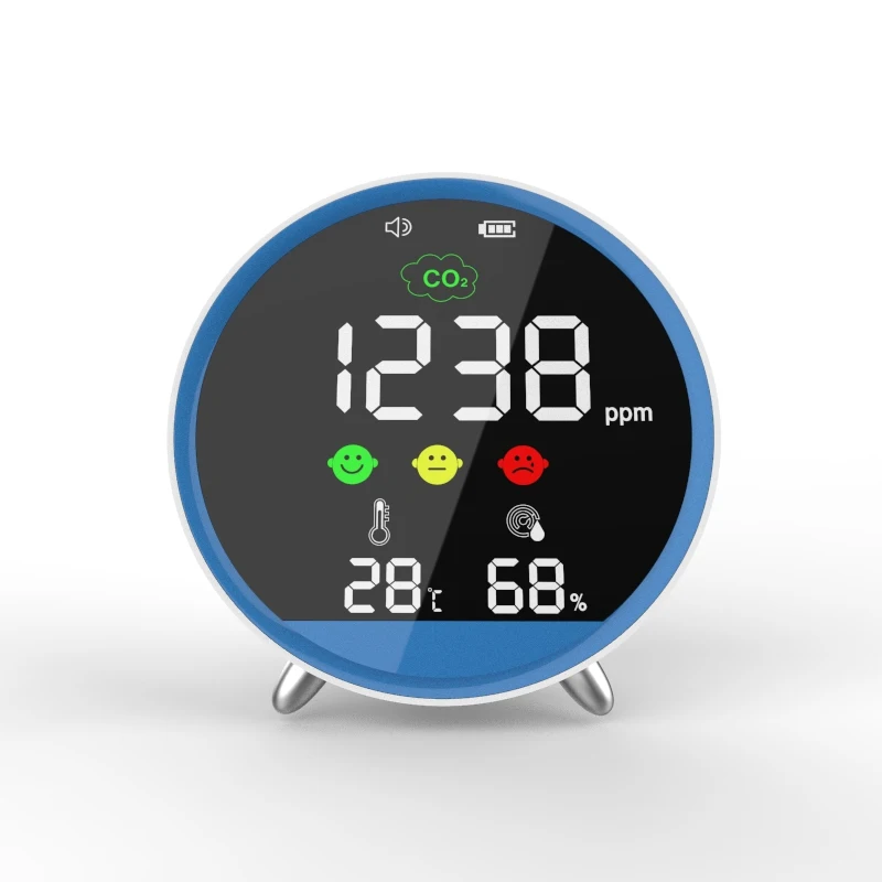 Dienmer DM803 Air Quality Tester CO2 Meter Tester Temperature Humidity Measuring Device High Sensitive Multifunctional Detector
Dienmer DM803 Air Quality Tester CO2 Meter Tester Temperature Humidity Measuring Device High Sensitive Multifunctional Detector