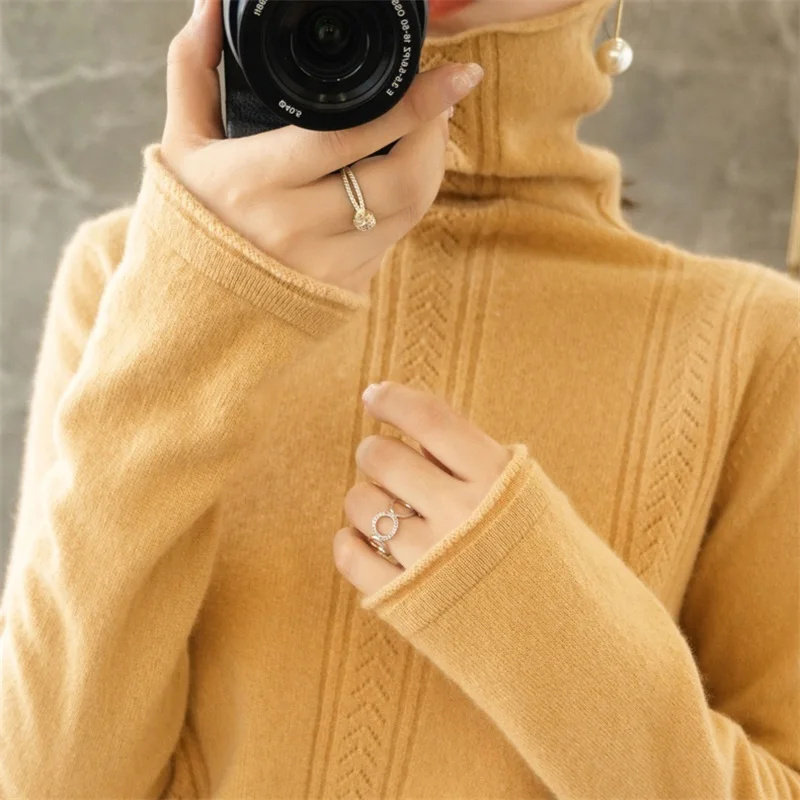 2020Autumn winter clothes Women New Cashmere Sweater Woman Knitted Sweater Fashion Turtleneck Women Loose Sweater Pullover Women
2020Autumn winter clothes Women New Cashmere Sweater Woman Knitted Sweater Fashion Turtleneck Women Loose Sweater Pullover Women