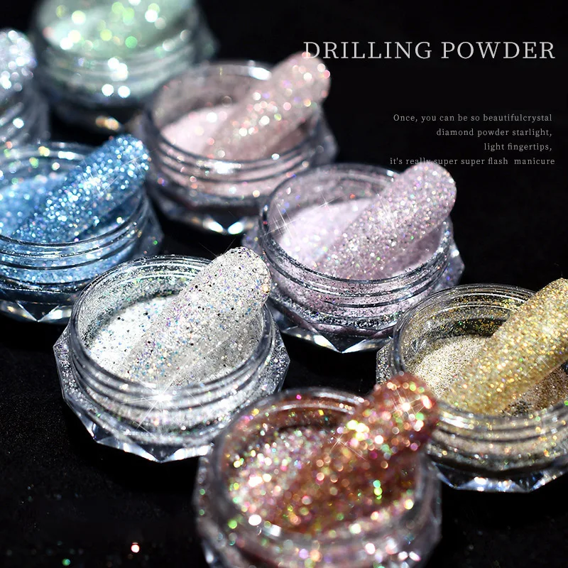 Nail Art Crystal Diamond Powder Burst Flash Mixed Glass Micro Diamond Nail Art Glitter DIY Nail Decoration Manicure Paillettes
Nail Art Crystal Diamond Powder Burst Flash Mixed Glass Micro Diamond Nail Art Glitter DIY Nail Decoration Manicure Paillettes