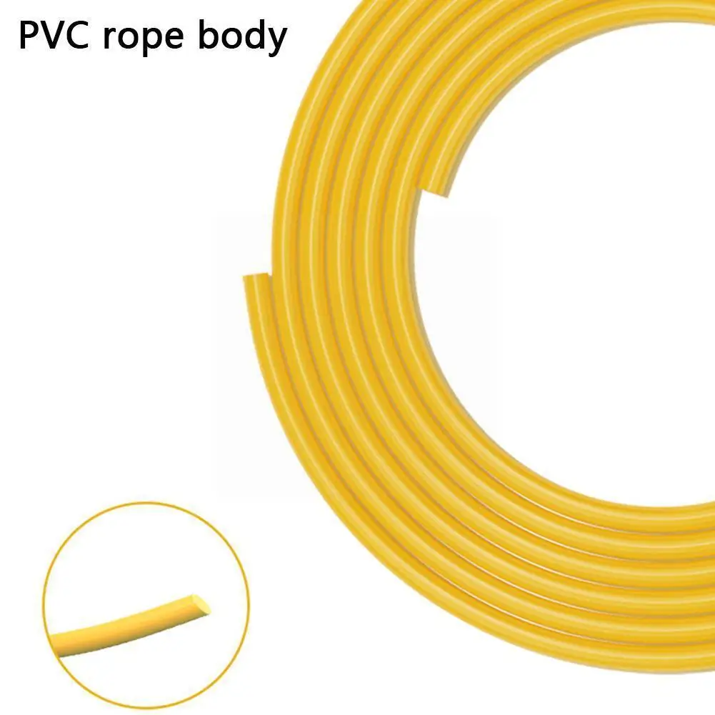 1pcs Pvc Jump Rope Professional Men Women Skipping 2.6m Fitness Workout Equipment Exercise Rope Loss Muscle Training Weight U0o0
1pcs Pvc Jump Rope Professional Men Women Skipping 2.6m Fitness Workout Equipment Exercise Rope Loss Muscle Training Weight U0o0