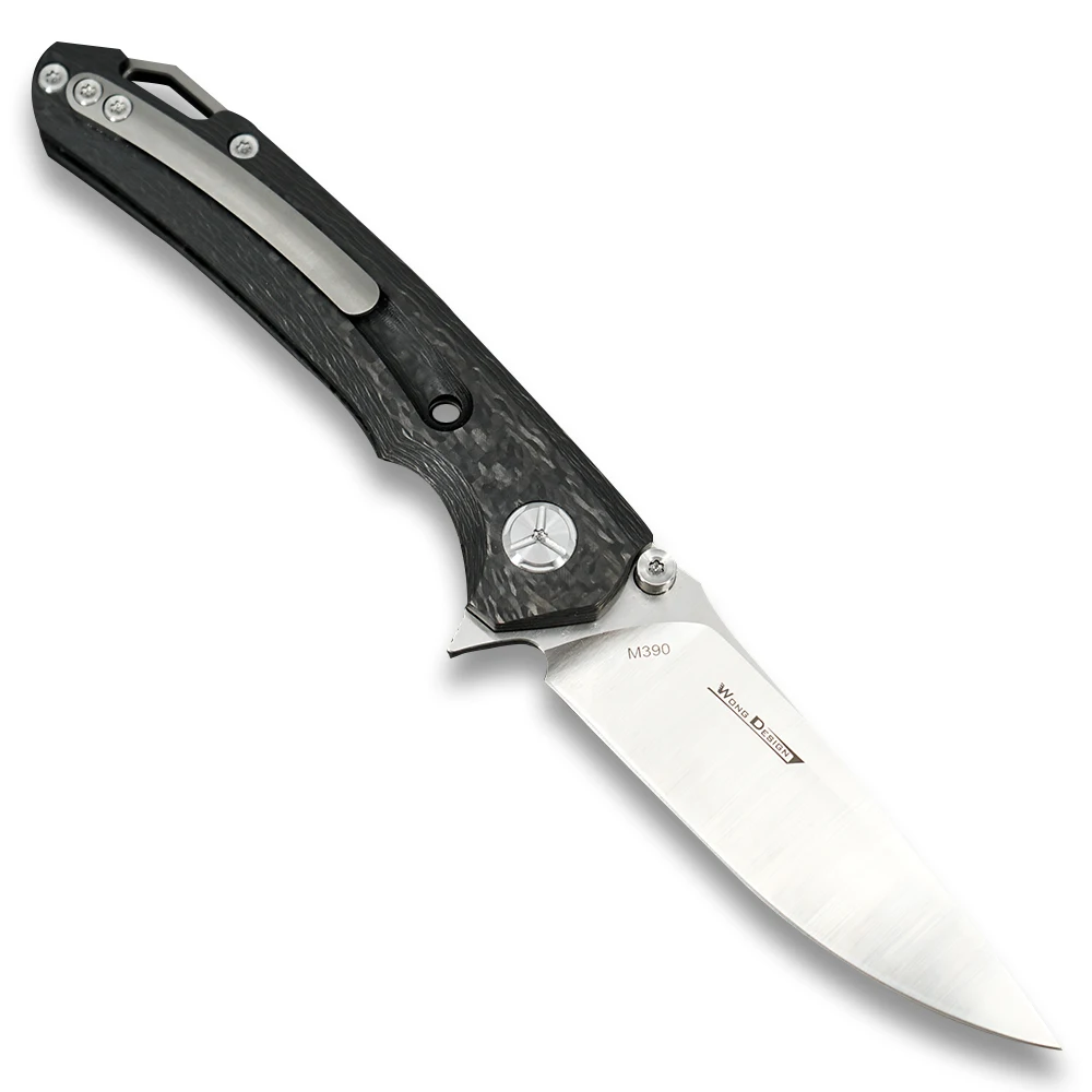 Складной карманный нож TWOSUN TS182 тактический охотничий клинок С флиппером и