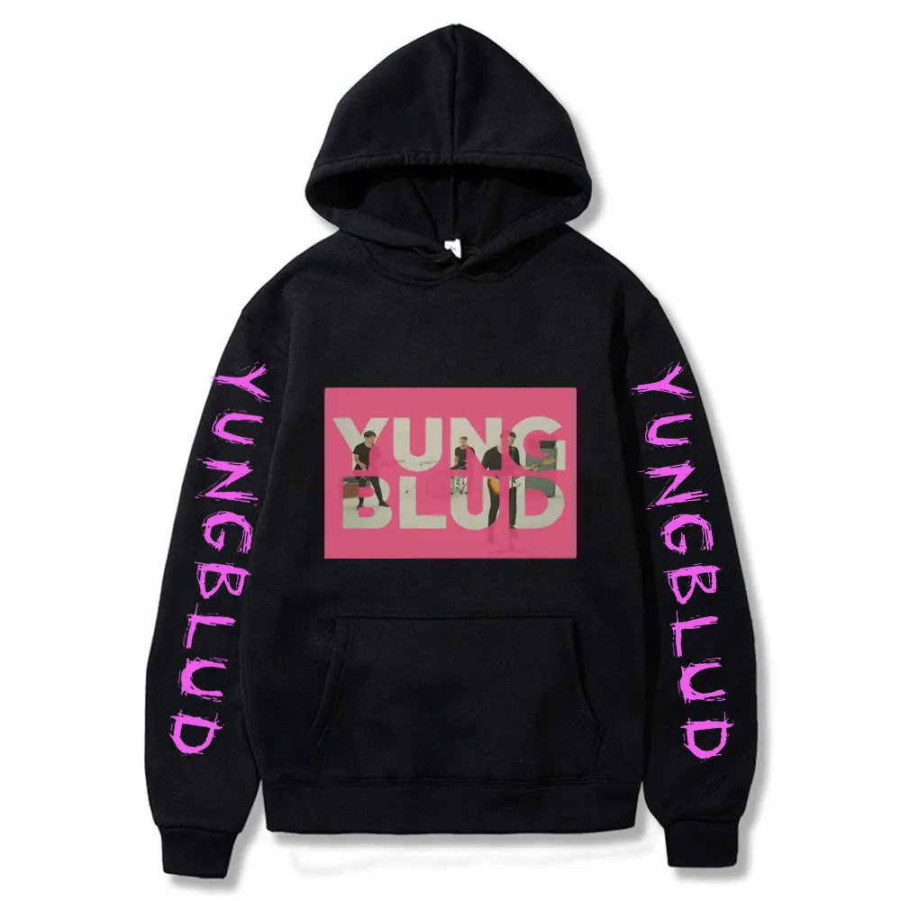 Yungblud 2020 New Arrival Fashion Men Cool Singer Logo Harajuku Printing Hoodies Sweatshirt Casual Couple Hooded Sweatshirt
Yungblud 2020 New Arrival Fashion Men Cool Singer Logo Harajuku Printing Hoodies Sweatshirt Casual Couple Hooded Sweatshirt