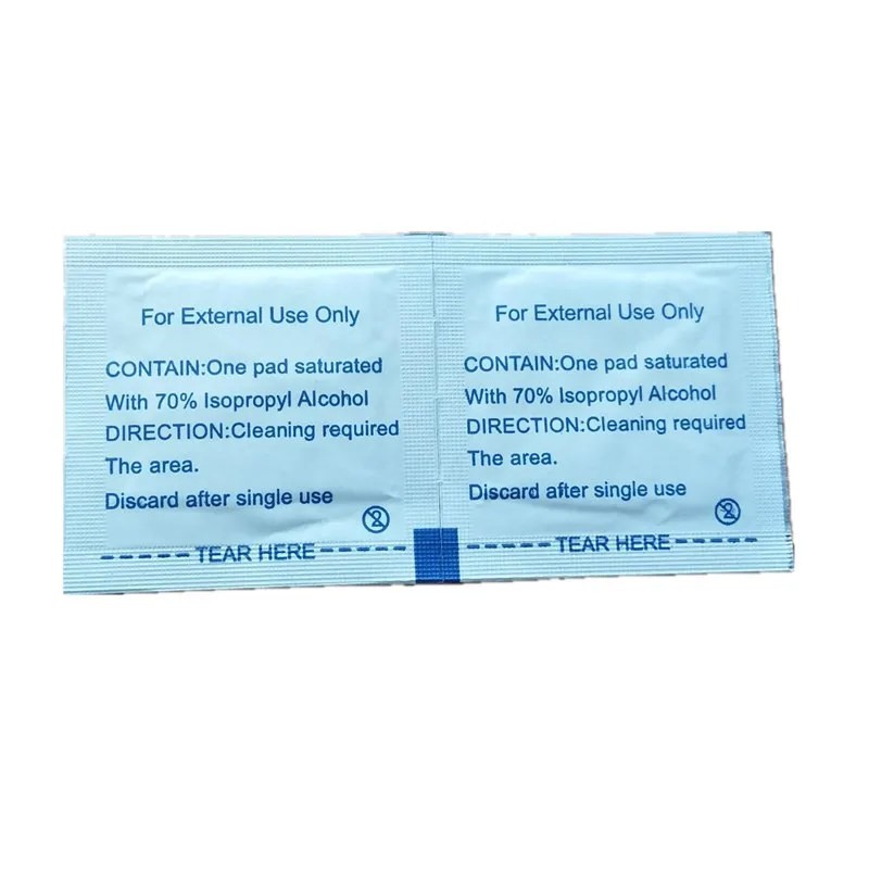 100 Pcs Portable Alcohol Disinfection Tablet Prep Swap Pad Skin Antiseptic 70% Alcohol Wet Wipes Jewelry Mobile Phone Clean
100 Pcs Portable Alcohol Disinfection Tablet Prep Swap Pad Skin Antiseptic 70% Alcohol Wet Wipes Jewelry Mobile Phone Clean