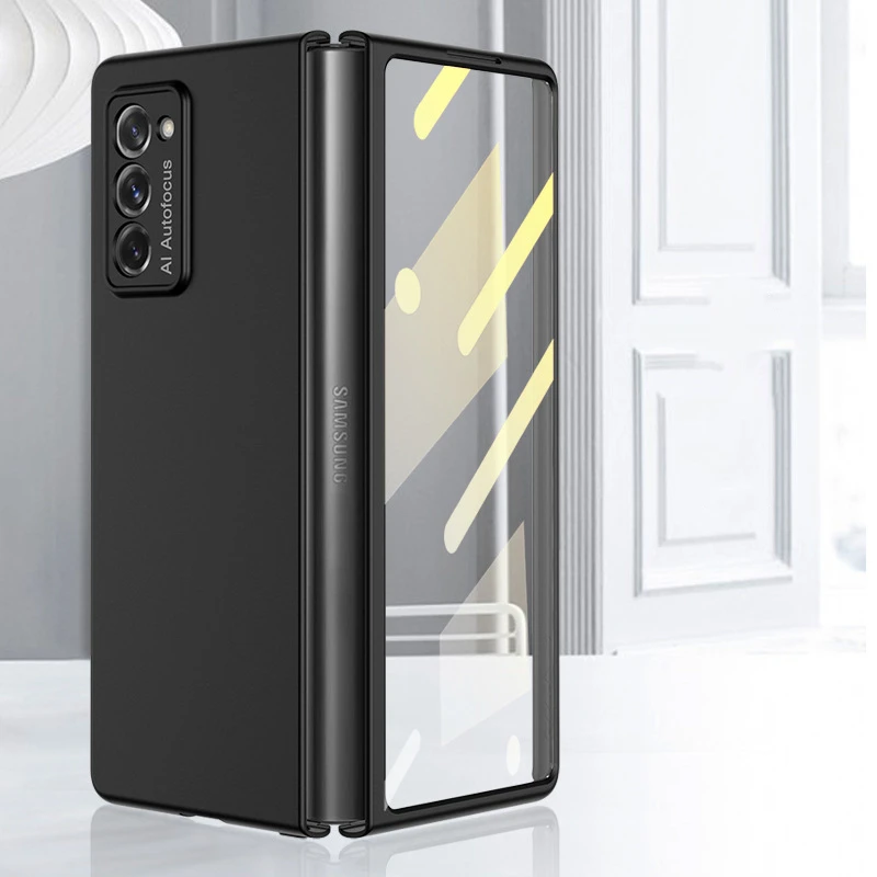 Case for Samsung Galaxy Z Fold 2 Case Matte Hard Plastic and Front Glass Screen Protector for Samsung Galaxy Z Fold2 5G
Case for Samsung Galaxy Z Fold 2 Case Matte Hard Plastic and Front Glass Screen Protector for Samsung Galaxy Z Fold2 5G
