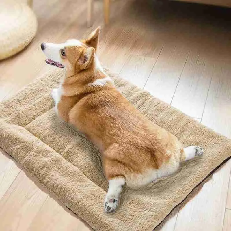 Pet Dog Cat Bed Fluffy Thickened Pet Soft Fleece Pad Bed Portable Warm Washable Sides On Both Home Available Mat Rug Blanke M8D3
Pet Dog Cat Bed Fluffy Thickened Pet Soft Fleece Pad Bed Portable Warm Washable Sides On Both Home Available Mat Rug Blanke M8D3