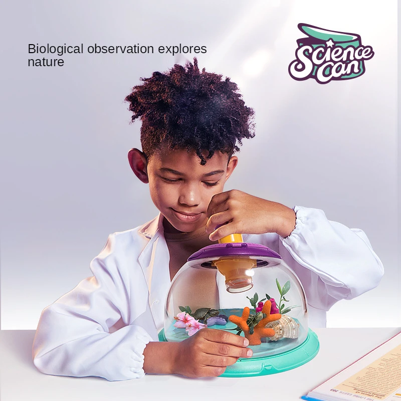 

Homeschool коробка для наблюдения за насекомыми научные консервированные продукты Elton многофункциональная детская экспериментальная биологич...