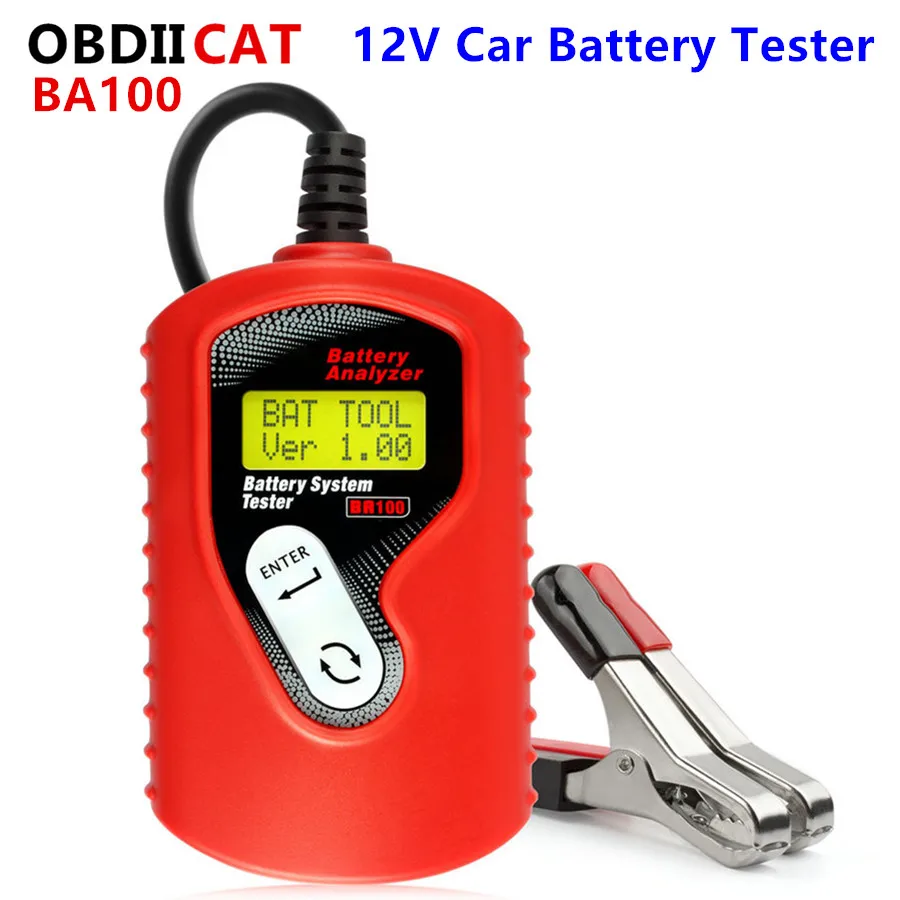 DHL 10pcs Free shipping Lowest Pricel!! Original Factory 12V Digital Battery Tester BA100 Vehicle Battery Checker Multilingual
DHL 10pcs Free shipping Lowest Pricel!! Original Factory 12V Digital Battery Tester BA100 Vehicle Battery Checker Multilingual