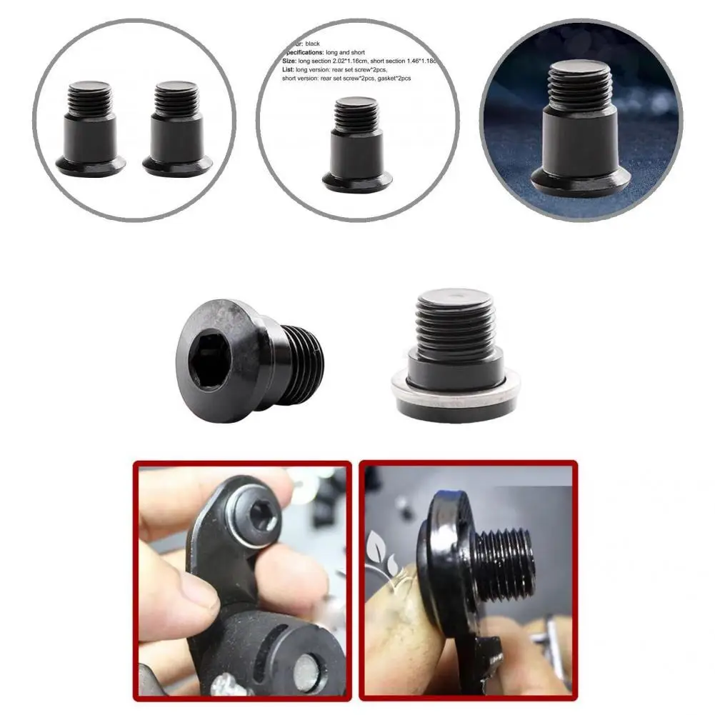 Bike Supplies 2Pcs Useful Rear Derailleur Rear Wheel Pulley Bolts Bike Parts Rear Derailleur Bolts Anti-rust for Bike 
Bike Supplies 2Pcs Useful Rear Derailleur Rear Wheel Pulley Bolts Bike Parts Rear Derailleur Bolts Anti-rust for Bike