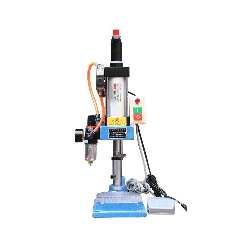 Pneumatic Punching Machine Hand Press Machine Adjustable Force 200KG Pneumatic Puncher 110V/220V Single Column 
Pneumatic Punching Machine Hand Press Machine Adjustable Force 200KG Pneumatic Puncher 110V/220V Single Column
