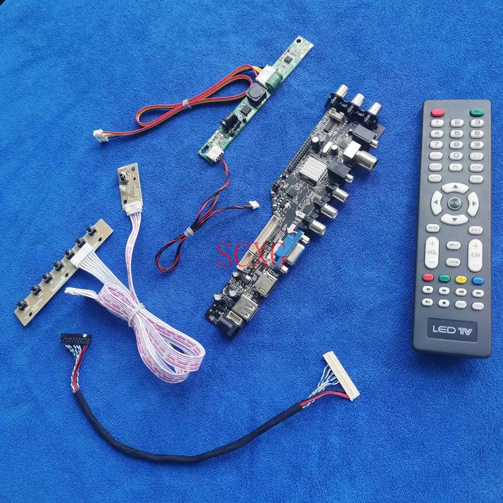 Digital Signal Monitor drive board 1920*1080 For M270HAN01.1/M270HAN01.2 HDMI-compatible USB VGA AV DIY Kit LVDS 30 Pin LCD/LED
Digital Signal Monitor drive board 1920*1080 For M270HAN01.1/M270HAN01.2 HDMI-compatible USB VGA AV DIY Kit LVDS 30 Pin LCD/LED