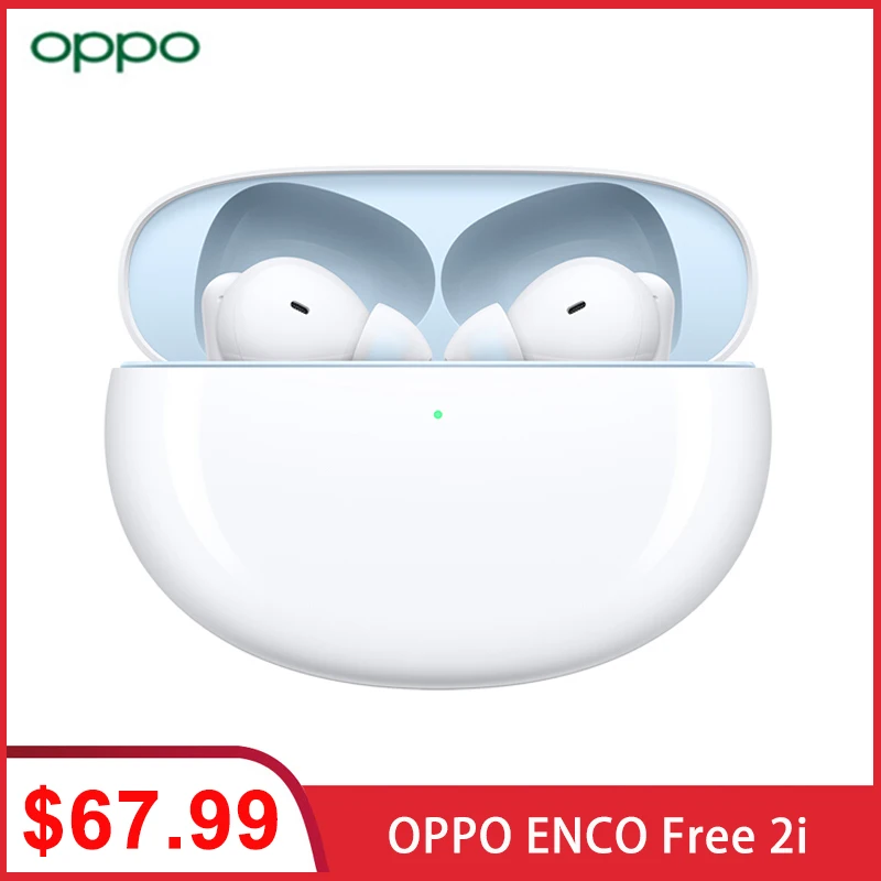 OPPO ENCO Free 2i TWS Earphone Bluetooth 5.2 3 Mic Noise Cancalling ANC True Wireless Heaphones For OPPO RENO 6 Pro Find X3 Pro
OPPO ENCO Free 2i TWS Earphone Bluetooth 5.2 3 Mic Noise Cancalling ANC True Wireless Heaphones For OPPO RENO 6 Pro Find X3 Pro
