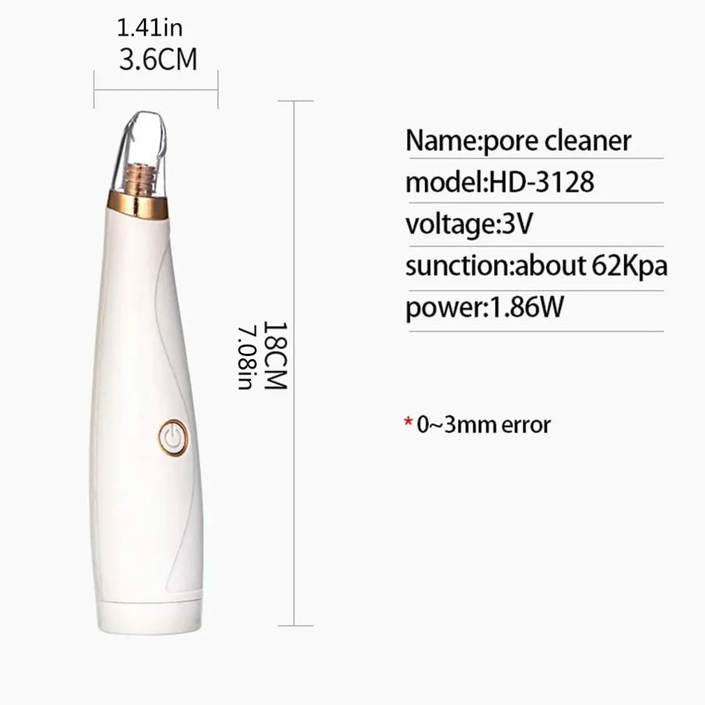 Blackhead Vacuum Cleaner Electric Acne Remover Machine Facial Pore Cleaner Electric Blackhead Extractor
Blackhead Vacuum Cleaner Electric Acne Remover Machine Facial Pore Cleaner Electric Blackhead Extractor