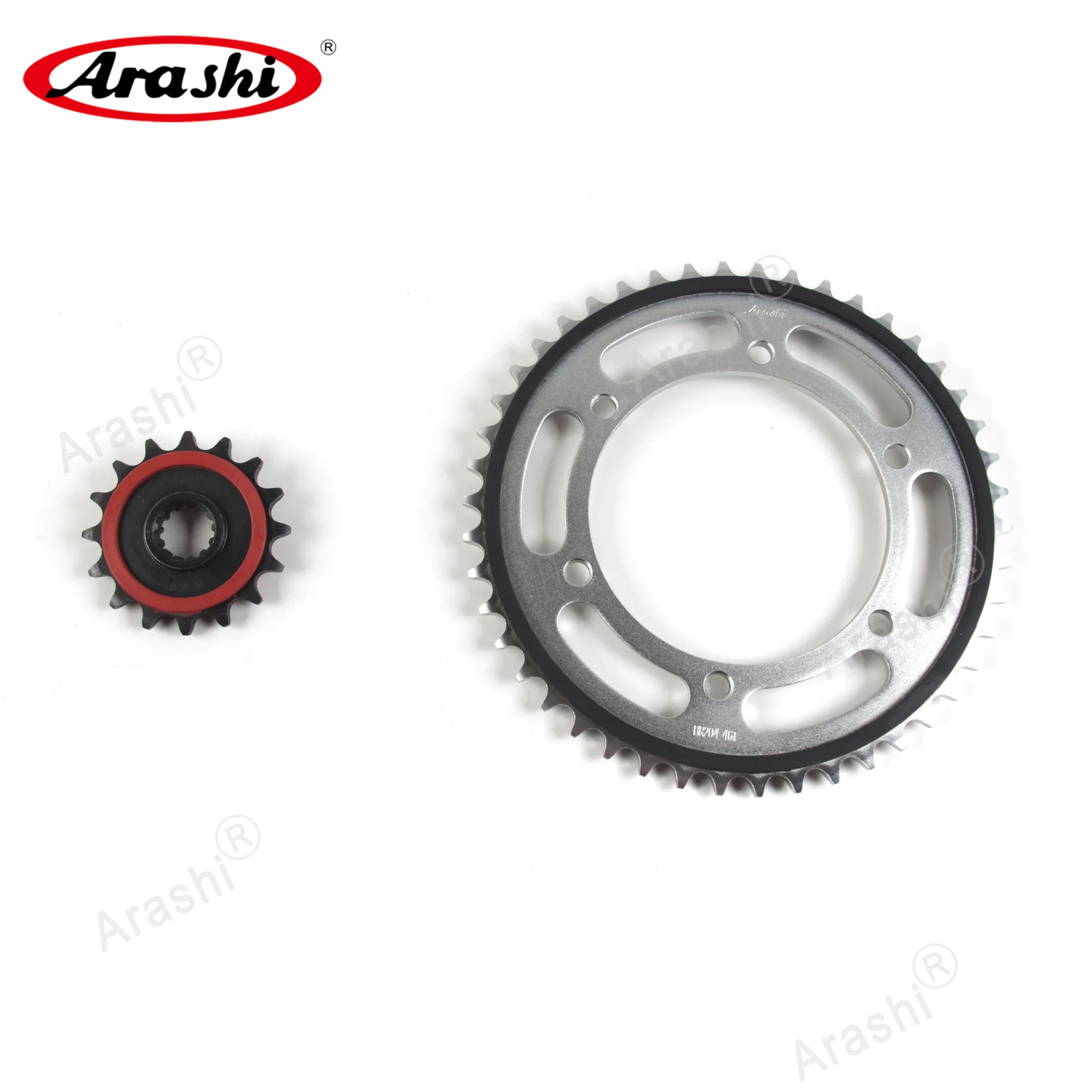 Комплект приводных звездочек Arashi для YAMAHA XJ6 отверстие/ABS/F ABS 2009 2010 2011 2012 2013 2014 2015 520 шаг передний 16T задний 46T
Комплект приводных звездочек Arashi для YAMAHA XJ6 отверстие/ABS/F ABS 2009 2010 2011 2012 2013 2014 2015 520 шаг передний 16T задний 46T