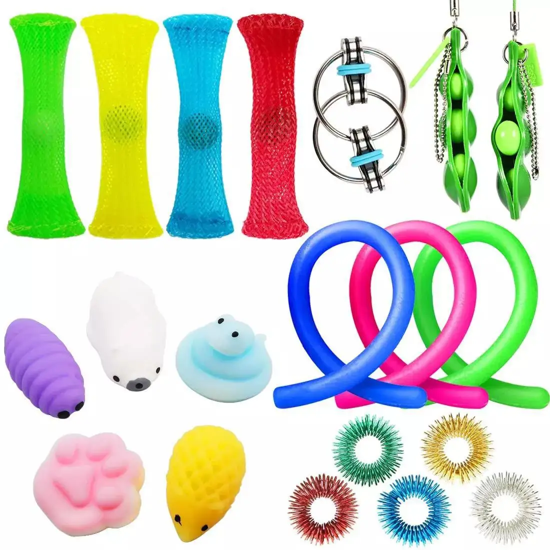 20Pcs Decompression Sensory Fidget Toy Set Stress Relief Toy For Kids Adult Squeeze Toys For Kids Adults Anxiety Relief Stress T
20Pcs Decompression Sensory Fidget Toy Set Stress Relief Toy For Kids Adult Squeeze Toys For Kids Adults Anxiety Relief Stress T