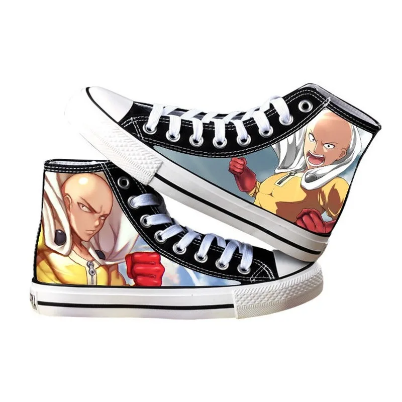 Spring New Unisex Anime ONE PUNCH-MAN Saitama Printing Casual High Top Canvas Shoes Low Flat Plimsolls Duck Shoes Sneakers
Spring New Unisex Anime ONE PUNCH-MAN Saitama Printing Casual High Top Canvas Shoes Low Flat Plimsolls Duck Shoes Sneakers
