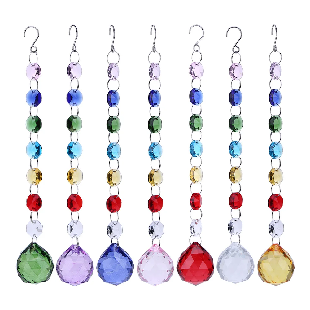 Hanging Crystal Ball Rainbow Maker Prism Light Catcher Colorful Wind Chime for Window Pendant Home Garden Decoration Fairy Decor
Hanging Crystal Ball Rainbow Maker Prism Light Catcher Colorful Wind Chime for Window Pendant Home Garden Decoration Fairy Decor