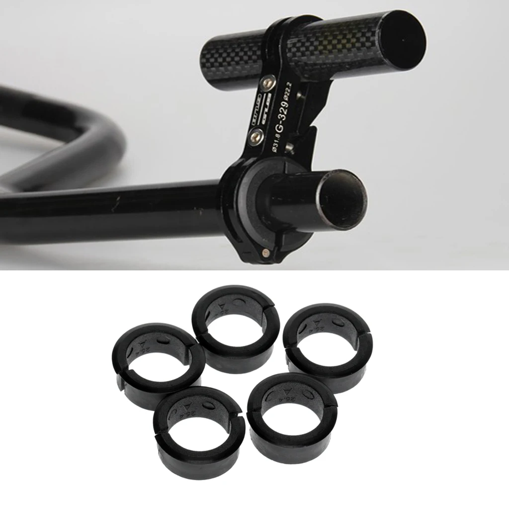 10 Pair Bike Handlebar Clamp Shims Reducer Spacer Mount Set 22.2/25.4mm Made From Engineering Plastic Material
10 Pair Bike Handlebar Clamp Shims Reducer Spacer Mount Set 22.2/25.4mm Made From Engineering Plastic Material