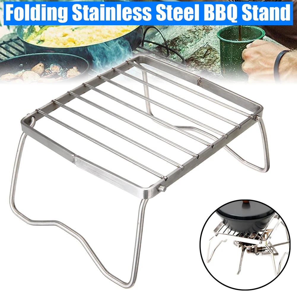 Outdoor Foldable BBQ Stand Stainless Steel Barbecue Stand Portable Cooking Rack Camping Grill Mini Outdoor Foldable BBQ Stand
Outdoor Foldable BBQ Stand Stainless Steel Barbecue Stand Portable Cooking Rack Camping Grill Mini Outdoor Foldable BBQ Stand