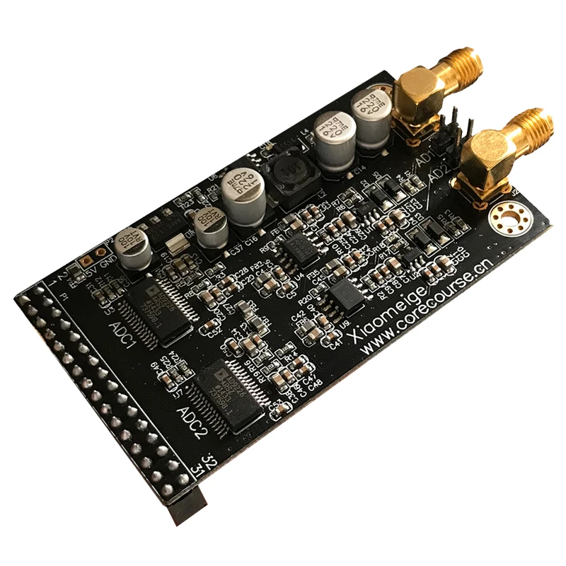 Высокоскоростной ADC модуль AD9226 двухканальный 65M отбор проб, совместимый с DE2
Высокоскоростной ADC модуль AD9226 двухканальный 65M отбор проб, совместимый с DE2