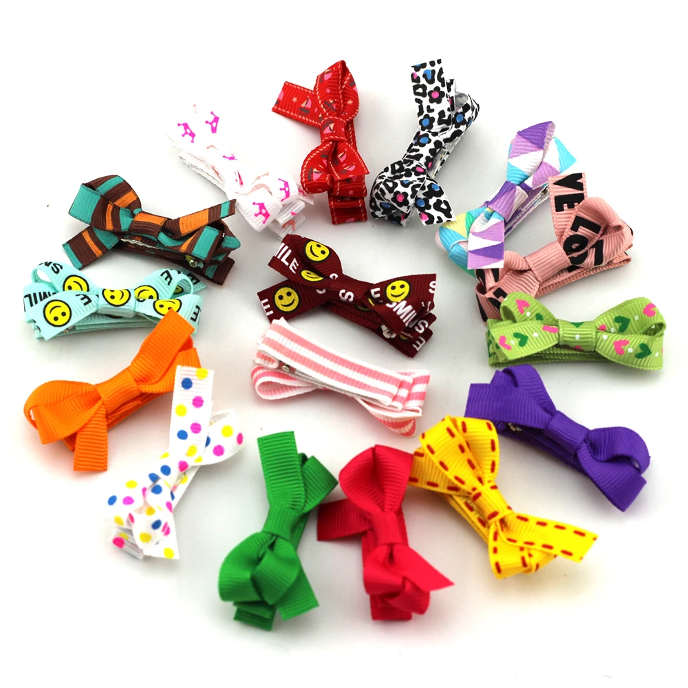 10Pcs 2"baby girl Ribbon bows Leopard Flower Print Newborn Small Bow Hairpin Children Hair Clips girls Bow knot hair accessories
10Pcs 2"baby girl Ribbon bows Leopard Flower Print Newborn Small Bow Hairpin Children Hair Clips girls Bow knot hair accessories
