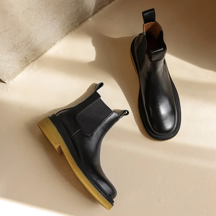 MLJUESE 2021 women ankle boots soft Cow leather winter short plush slip on round toe high heels female Chelsea boots size 34-42
MLJUESE 2021 women ankle boots soft Cow leather winter short plush slip on round toe high heels female Chelsea boots size 34-42