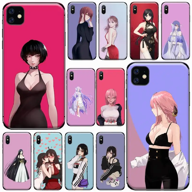Sexy temptation Amine woman girl Pink Phone Cases for iPhone 11 12 pro XS MAX 8 7 6 6S Plus X 5S SE 2020 XR Soft silicone cover
Sexy temptation Amine woman girl Pink Phone Cases for iPhone 11 12 pro XS MAX 8 7 6 6S Plus X 5S SE 2020 XR Soft silicone cover