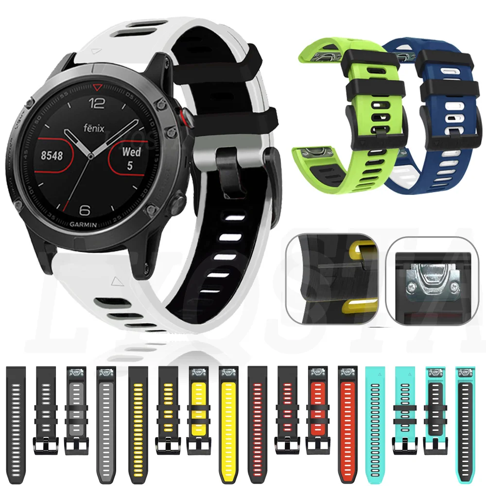 Ремешок силиконовый для Garmin Fenix 6 6X Pro, быстросъемный браслет для наручных часов Fenix 5 5xplus, 26 мм 22 мм
Ремешок силиконовый для Garmin Fenix 6 6X Pro, быстросъемный браслет для наручных часов Fenix 5 5xplus, 26 мм 22 мм