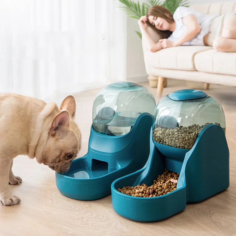 Dog Bowl Set Automatic Pet Feeder Cat Drinker Water Feeding Bowl Cat Fountain Cat Bowl Combination Food Storage Bucket CW138
Dog Bowl Set Automatic Pet Feeder Cat Drinker Water Feeding Bowl Cat Fountain Cat Bowl Combination Food Storage Bucket CW138
