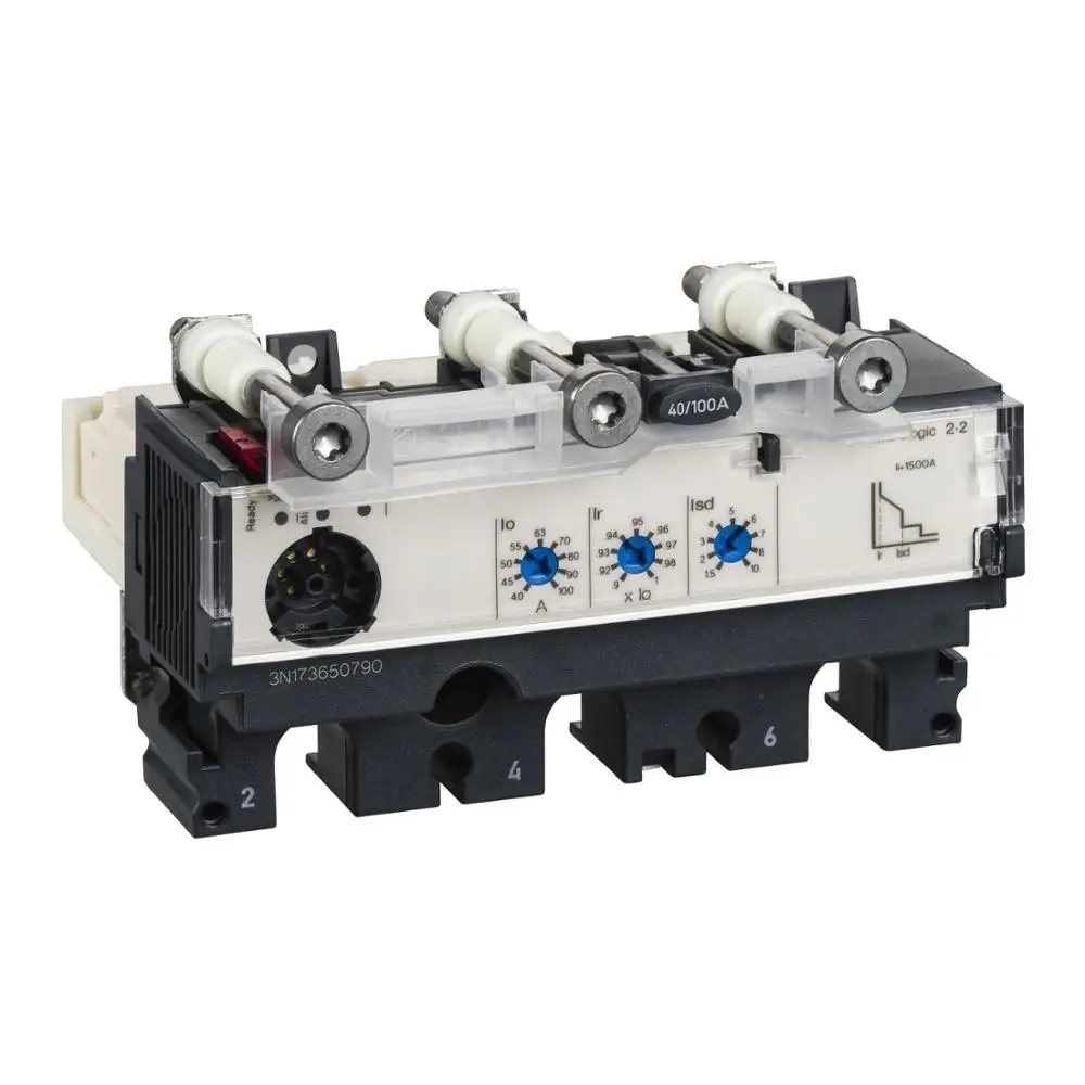 LV429072 Trip unit Micrologic 2.2 Compact NSX 100/160/250 LSoI distribution protections electronic 40 A rating 3P 3d
LV429072 Trip unit Micrologic 2.2 Compact NSX 100/160/250 LSoI distribution protections electronic 40 A rating 3P 3d