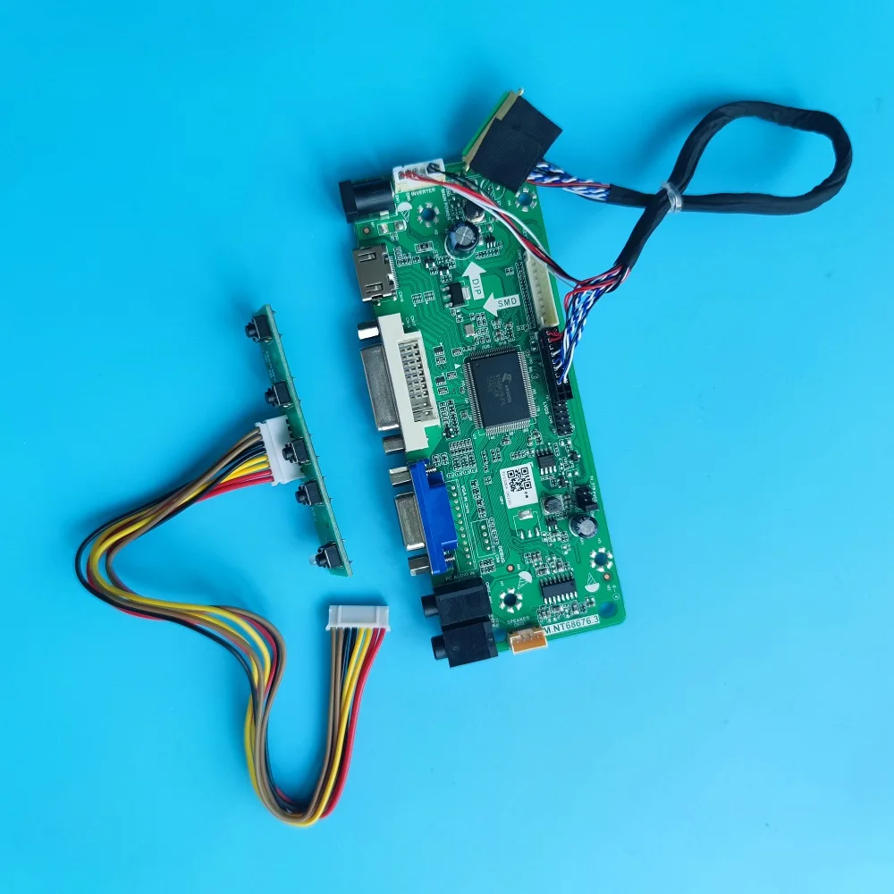 Kit for LP133WD2-SLB1/LP133WD2-SLB2 DVI M.NT68676 Monitor Panel 13.3" LCD VGA LED DIY LG display Controller board 1600X900
Kit for LP133WD2-SLB1/LP133WD2-SLB2 DVI M.NT68676 Monitor Panel 13.3" LCD VGA LED DIY LG display Controller board 1600X900