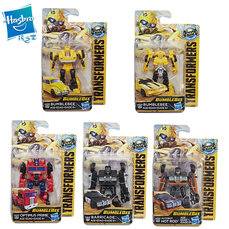 Hasbro Transformers Bumblebee Movie Deformation Robot Toy Barricade Optimus Prime Hot Rod Models Collection Children Gifts | Игрушки и