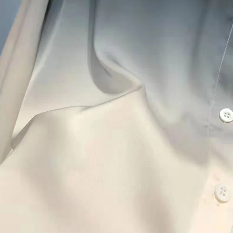 SEQINYY Office Lady Suit Summer Spring New Fashion Deisgn Women Runway Shirt + Midi Skirt A-Line Elegant Gradient Print
SEQINYY Office Lady Suit Summer Spring New Fashion Deisgn Women Runway Shirt + Midi Skirt A-Line Elegant Gradient Print