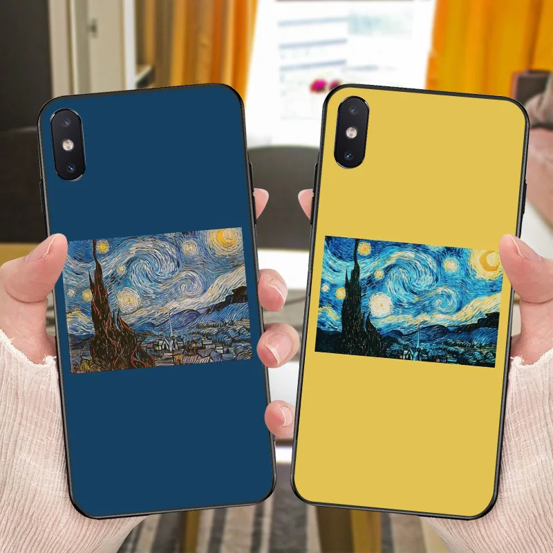 Van Gogh Phone Case For IPhone 12 Pro Max 11 Xr Xs 7 8 Plus 12 Mini Art Painting Starry Night Sunflowers Personality Taste Cases
Van Gogh Phone Case For IPhone 12 Pro Max 11 Xr Xs 7 8 Plus 12 Mini Art Painting Starry Night Sunflowers Personality Taste Cases