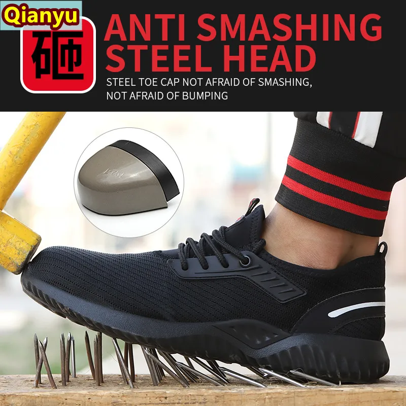 Breathable And Comfortable Safety Boots, Safety Shoes, Men's Steel-toed Work Shoes, Men's Breathable And Lightweight CN
Breathable And Comfortable Safety Boots, Safety Shoes, Men's Steel-toed Work Shoes, Men's Breathable And Lightweight CN