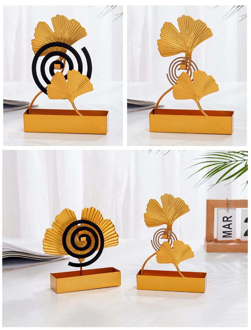 Retro Iron Mosquito Coil Holder Ginkgo Leaf Wrought Iron Fireproof Portable Hanging Mosquito Coil Shelf Home Indoor Mosquito
Retro Iron Mosquito Coil Holder Ginkgo Leaf Wrought Iron Fireproof Portable Hanging Mosquito Coil Shelf Home Indoor Mosquito