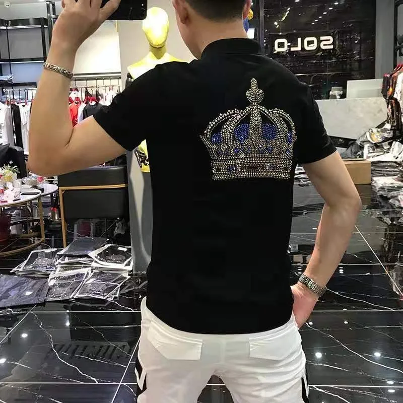 Men Summer Deer Print Polo Shirt Short Sleeve Slim Fit Polos Fashion Streetwear Tops Men Shirts Sports Casual Golf Shirts
Men Summer Deer Print Polo Shirt Short Sleeve Slim Fit Polos Fashion Streetwear Tops Men Shirts Sports Casual Golf Shirts